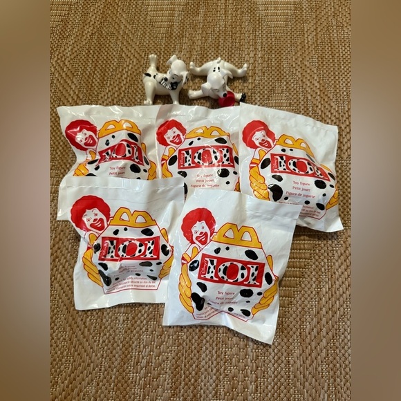 Disney Other - McDonald's Vintage Happy Meal Toys,Bundle of Disney's 101 Dalmatians,1996,NWT